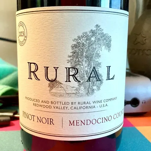 Rural Mendocino Pinot Noir 2023
