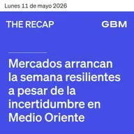 THE RECAP 11-05-26 |Mercados arrancan la semana resilientes a pesar de la incertidumbre en Medio Oriente.