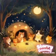 🌙 Cozy Bedtime Story — Momo Meadow Finds the Missing Sound