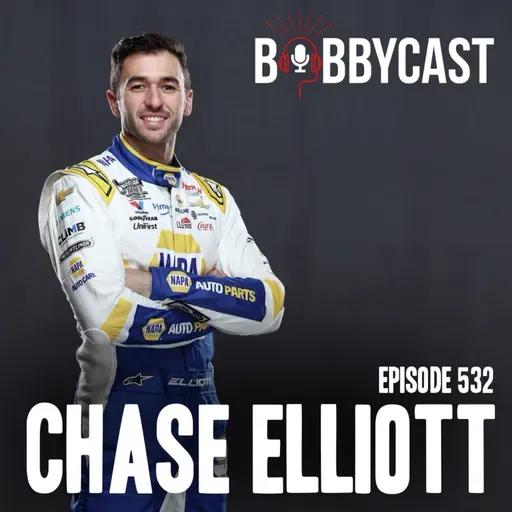 #532 - Chase Elliott on His Music Mt. Rushmore + Why He Switched Numbers Early in His Career + Being Spoiled as a Big Georgia Fan + Bobby & Eddie Discuss Top 10 Live Music Tragedies
