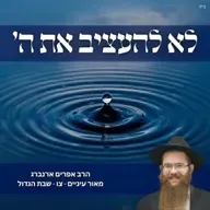 לא להעציב את ה׳ | מאור עיניים לפרשת מצורע