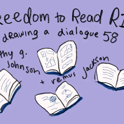 Drawing a Dialogue, Episode 58: Freedom to Read RI