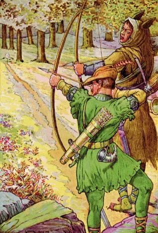 THE CHASE OF ROBIN HOOD by HOWARD PYLE