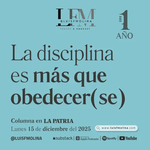 28. La disciplina es más que obedecer(se)