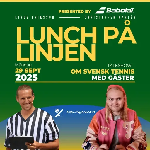 Lunch på linjen, 29 september! Med Fredrik Johansson, Maximus Müller, Johan Hedsberg & Ben Lecomte