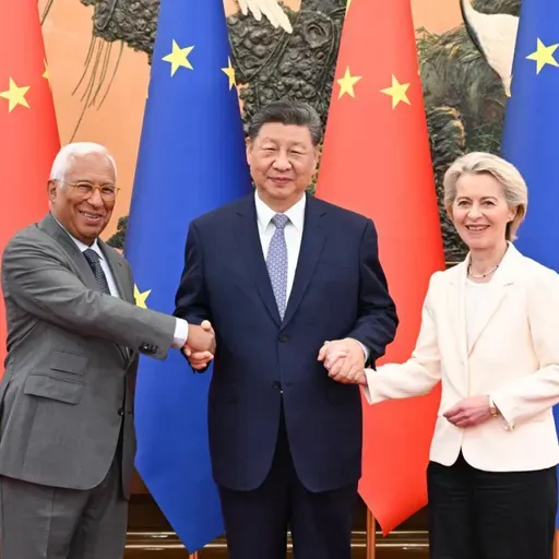 Xi calls on China, EU to uphold right direction of bilateral ties