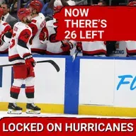 Carolina Hurricanes Trimmed Down Roster to 26 Players