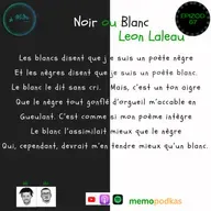 Epizòd 67 - Noir ou Blanc - Léon Laleau