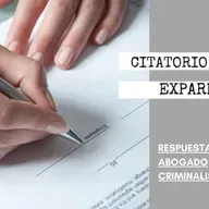 ¿QUÉ HAGO SI RECIBO UN CITATORIO DE MI EXPAREJA EN CASA?