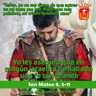 2025-12-01 San Mateo 8, 5-11: Lunes I Adviento