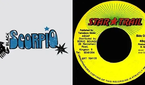 Bam Salute special Black Scorpio & Star Trail labels