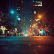 Sleepwalk à travers New York City | Marche nocturne ambiante