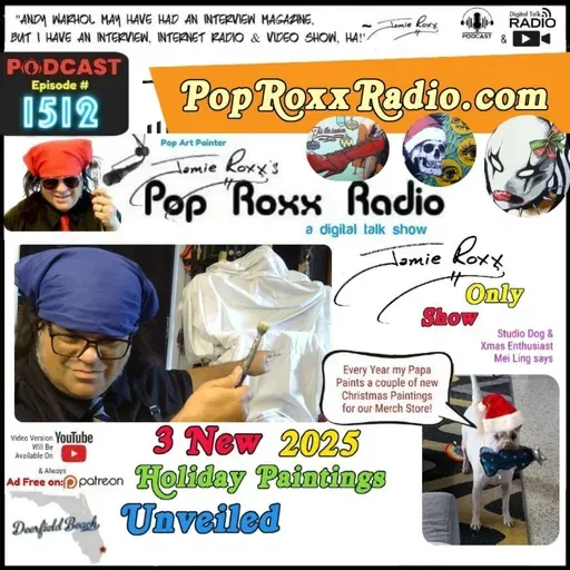 Jamie Roxx Holiday (2025) Paintings Unvieling