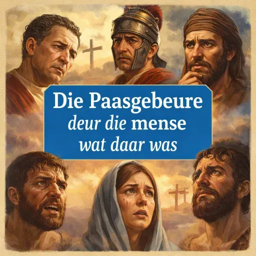 Paasfees ...  en mense wat daar was