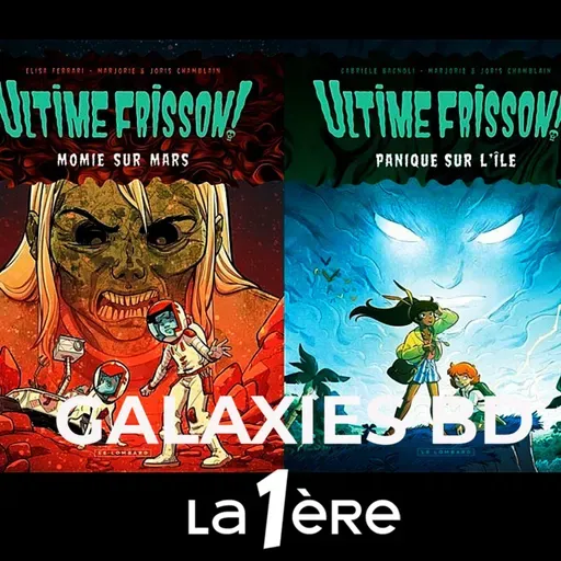 Joris et Marjorie Chamblain  "Momies sur Mars" et "Panique sur l'île " aux éditions Le Lombard