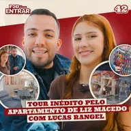 POD ENTRAR: Tour inédito pelo apartamento de Liz Macedo com Lucas Rangel