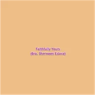 Faithfully Yours (Bro. Sherween Eslava) 2022-08-18 04:00