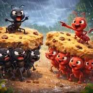 Bedtime Stories: The Black Ants and Red Ants🐜