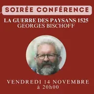 THALB - La guerre des paysans - Soirée conférence avec Georges Bischoff à Wittersdorf le 14 novembre 2025