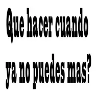 Sin fuerzas! Que hacer cuando ya no puedes mas?