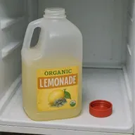 838. Opened Refrigerated Organic Lemonade After 4 Weeks