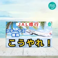 【JAL ステータス 修行】考え方とやり方を解説！