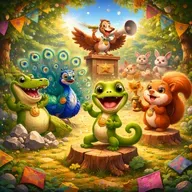 Bedtime Stories: Tail Competition🐿️