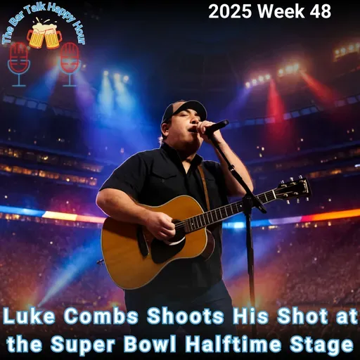 Luke Combs Shoots His Shot at the Super Bowl Halftime Stage - 2025 Week 48