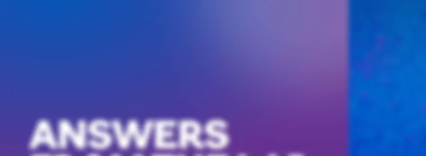 Answers from the Lab