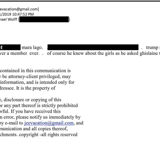 November 12, 2025 - AS IT BROKE: Trump implicated in newly-released Epstein e-mails