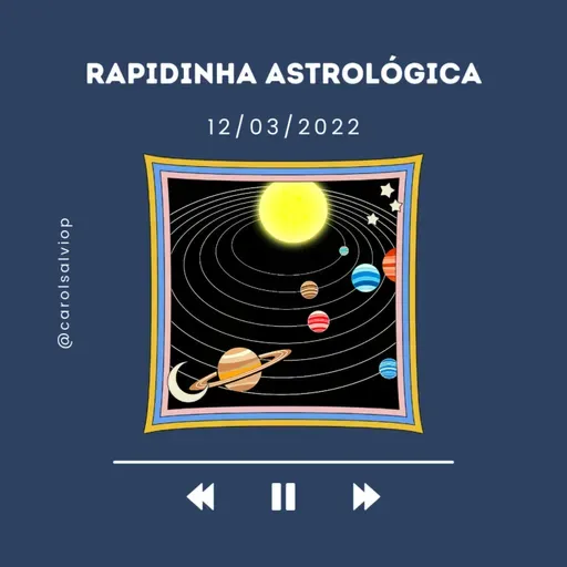 12/03 - RAPIDINHA ASTROLÓGICA