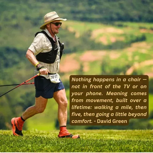 At 62, David Green Broke Free of Supplements, Found His Best Shape, And Ran Across Europe