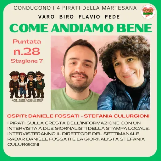 #CAB - Ospiti : Stefania e Daniele di Radar - S7 - P28