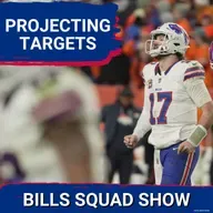 BILLS SQUAD SHOW: Will Bills passing game have a KINGPIN; Projecting targets; International Bills in '27