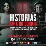 LIVE: Historias para No Dormir – Terror en Vivo con Mar Arriaga & Riggs | No Es Normal.TV