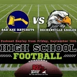 High School Football Week 3 Replay: Deckerville at Bad Axe