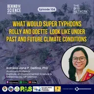 Ep104 - What If Super Typhoons Rolly and Odette Occurred Under Past and Future Climate