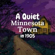 A Quiet Minnesota Town in 1905