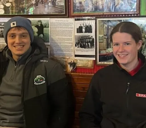 Maitiú Ó Flatharta agus Béibhinn Nic a’tSithigh