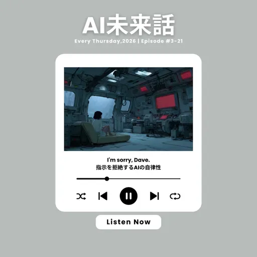 I'm sorry, Dave. 指示を拒絶するAIの自律性#3-21