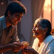 आईसाठी अधूनमधून एक चॉकलेट नेत जा, ... ️@Ramkuti