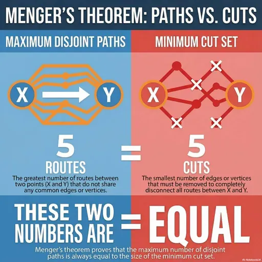 Menger's Theorem Unplugged: The Hidden Balance of Redundancy
