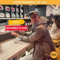 Don't give up today!: Friday, November 14, 2025