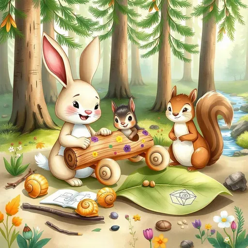 Lesný Vánok: Ako Filipko a kamaráti postavili najlepšie autíčko v lese