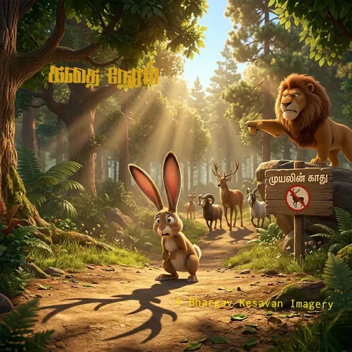 772 | 40 - முயலின் காது | திருக்குறள் கதைகள்