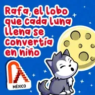 Cuentos de animales - 8 | Rafa, el lobo que cada luna llena se convertía en niño 46 | Cuentos Infantiles