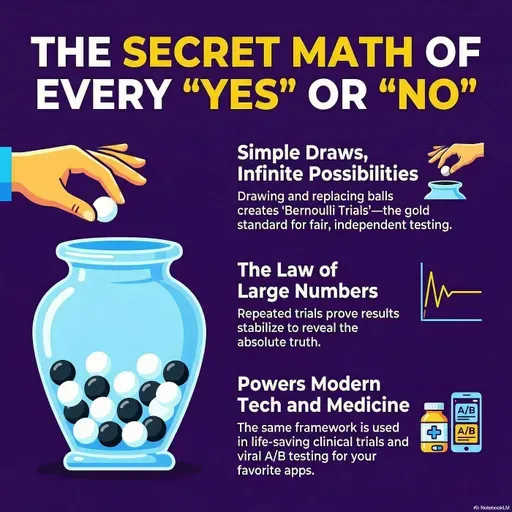 Bernoulli's Urn: The Simple Jar Behind Modern Statistics