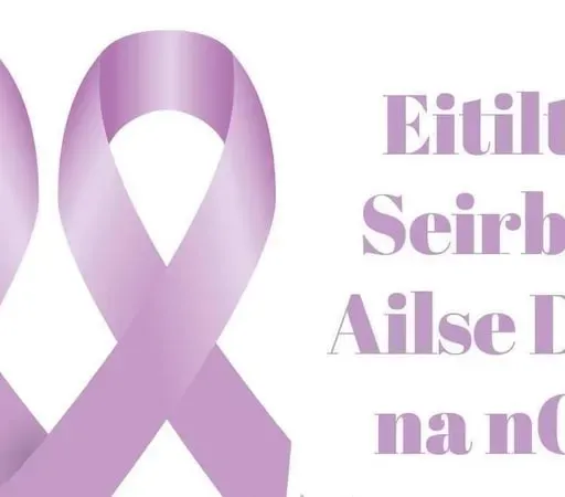 Mary Uí Chomhaill ó Choiste Eitiltí agus Seirbhísí Ailse Dhún na nGall.