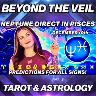 Neptune Direct in Pisces 2025: The Fog Lifts & Reality Shifts – All 12 Signs