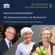 Nationalratspräsidium: die Unparteiischen im Parlament